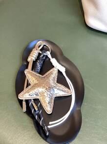 Pendentif Pentagramme doré, accessoire porte-clés Sweet Love, artisanat fait main, cadeau mignon pour les voyages, les vacances, la décoration de sac de mode Y2K, convient aux jeunes garçons, filles, étudiants, Fête des mères, Pâques, accessoires de voiture pour femmes