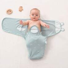 Ropa de envolver bebé, sacos de dormir de bebé a prueba de golpes, abrazos de bebé estampados para las cuatro estaciones