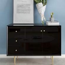 40 厘米 X 300 厘米黑色粘合塑料墙纸，乙烯基包装膜卷，适用于家具、橱柜、架子、台面、闪光覆盖物、防水