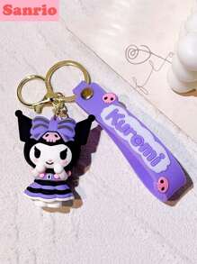 Sanrio Llavero/colgante del personaje Kuromi de Sanrio, adecuado para bolso, llavero, decoración de mochila