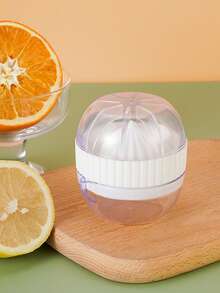 1pc Manual Juice Squeezer, Orange/Lemon Citrus Juicer Press