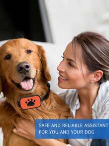 New Pet Anti-Bark Collar, Smart Auto Identification Dog Training Shock Prevention Anti-Barking Collar, Rechargeable, Humanized Design, Easy Operation, Adjustable Collar, Suitable For Medium/Small Pets