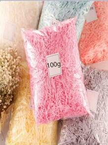 Mamiddle 100g Raffia Paper, Gift Filler, Reusable Raffia Paper, Non-Fading Valentine's Day