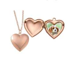 定制照片盒式项链、内有图片的心形盒式吊坠项链、定制照片盒式项链、内有图片的心形盒式吊坠项链、女朋友礼物、情人节、男朋友/丈夫礼物、周年纪念日、爸爸/妈妈节日礼物、父亲节、母亲节、圣诞节、生日快乐、好朋友、毕业礼物 - 查看 4
