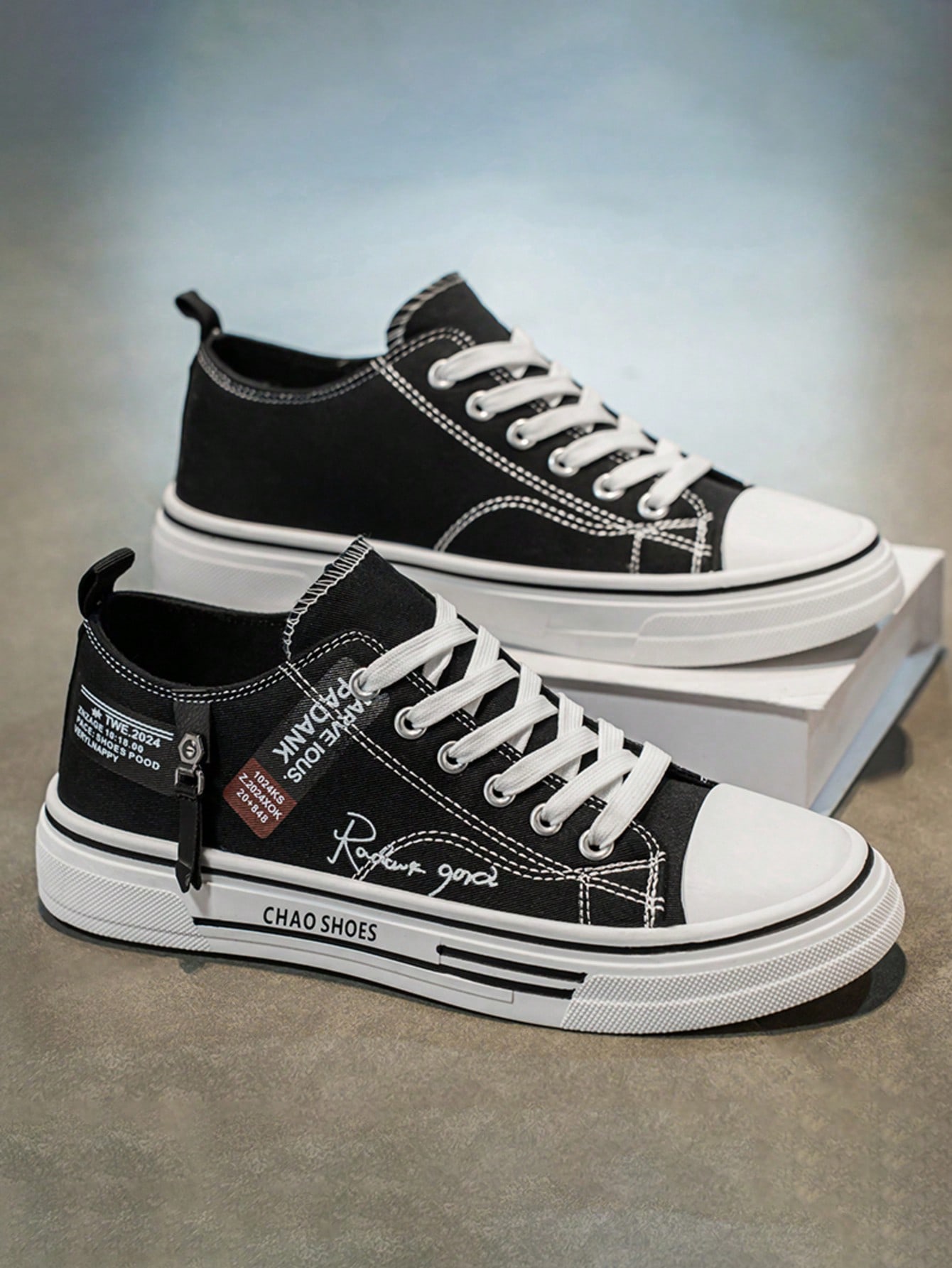 أحذية كانفاس قابلة للتنفس للرجال، أحذية رياضية كاج...