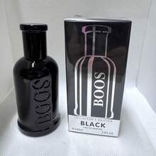 100ml perfume hombre  atalcado fresco terroso ozónico amaderado cítrico ahumado BOZZS - Negro - Ver 1