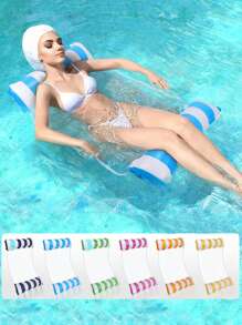 2pcs-4-In-1 Monterey Hammock Pool Float & Water Hammock Multi-Purpose, Inflatable Pool Floats For Adults Patented Thick, Non-Stick PVC Material