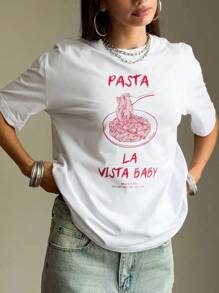 Camiseta Pasta La Vista BABY Estilosa  Várias Cores Básica Lançamento 100% Algodão