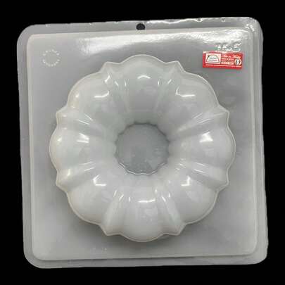 Molde de rosca de 1 cavidad. M-6 Molde ideal para hacer y trabajar, gelatina, gomitas, jabón, vela, resina, yeso, cemento, barro, entre mucho más