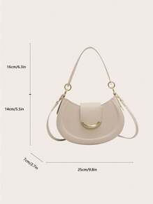 Bolsa feminina simples com alça de ombro