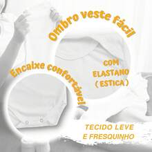 Body Roupa de Bebê Presente Mimo Mamãe Vovô Papai Açucar - Branco - Visão 3