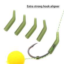 20pcs Carp Fishing Accessories Extra Strong Fish Hook Aligner Hair Carp Rig Kicker Hook Sleeve For Carp Hooklink Fishing Tackle - Multicolor - View 2
