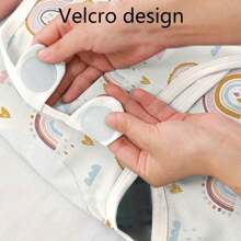 Ropa de envolver bebé, sacos de dormir de bebé a prueba de golpes, abrazos de bebé estampados para las cuatro estaciones