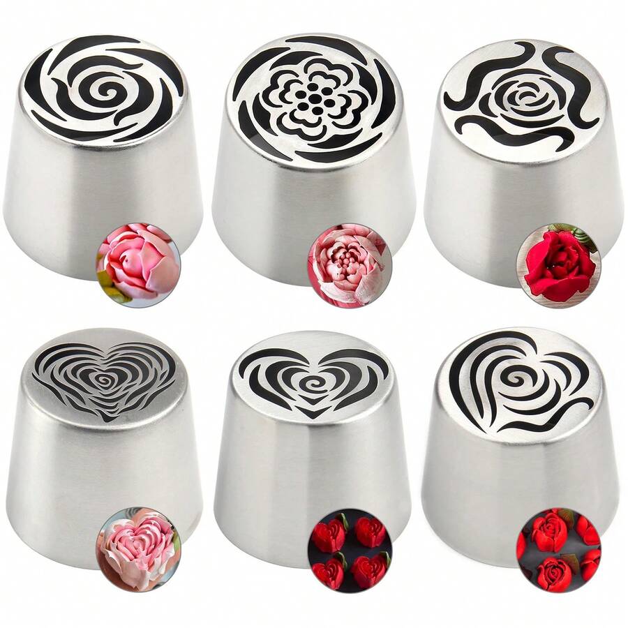 1 件超大不锈钢俄罗斯管道蛋糕糖霜喷嘴蛋糕棉花糖花束 DIY 厨房烘焙工具