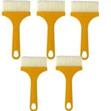 3pcs/10pcs Baking Brush, Portable Grill Brush, Household Baking Cooking Oil Brush, Creative Grill Baking Oil Brush, Kitchen Outdoor Camping Picnic Applicator Brush, Cookware, Grilling Tools, Barbecue Accessories