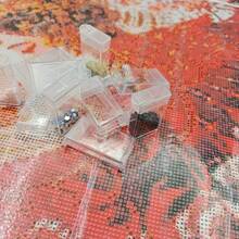 Diamond Painting Tools Kit - Diamond Collection Bottle, Transparent DIY Storage Box, Large Beads Organizer - White - View 6