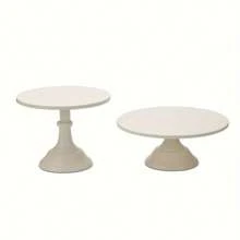 1pcsWhite Dessert Cake Rack Tray, Used For Birthday Parties, Parties, Showers, Wedding Celebrations, Cupcake Trays, Desktop Decoration
