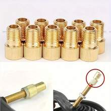 4pcs Bicycle Valve Adapter With Sealing Ring - Multicolor - View 6