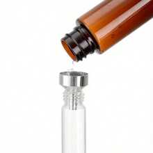 1/2/5/10pcs Metal Mini Funnel For Perfume & Essential Oil Filling, Convenient For Liquid Transfer And Pouring,Kitchen Essentials Funnel Set, Multi-Size For Oil, Wine, And Kitchen Organization, Splatter Proof, Easy Storage For Kitchen Organization