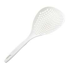 Grande passoire anti-dérapante résistante à la chaleur, écumoire japonaise pour le pot chaud, louche en plastique résistant aux hautes températures, passoire à suspendre, écumoire multifonction pour les boulettes et les nouilles, accessoire de cuisine essentiel