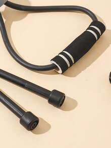 3pcs Aerobic Fitness Exercise Jump Rope+Yoga Puller+Finger Strength Trainer - Multicolor - View 3