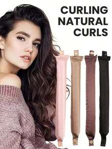 3 Paquetes de Juego de Rulos de Cabello de Satén, Varillas Rizadoras sin Calor, Diadema Flexible para Dormir, Herramientas Suaves para Rizar el Cabello para Uso Doméstico, Regreso a la Escuela, Accesorios Esenciales de Viaje y Vacaciones, Rizadores de Cabello, Cepillo para Cabello Rizado, Rulos, Productos para Cabello Rizado, Peluquero, Rizadores de Cabello, Rulos, Productos para Cabello Rizado, Rizador, Herramientas para Cabello Rizado, Rizadores sin Calor - Multicolor - Ver 3
