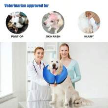 Dog Cones After Surgery, Protective Inflatable Dog Collar Pet Recovery Collar Soft Pet Cone For Small Medium Or Large Dogs, Cats