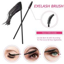 313Pieces Makeup Tools Kit Includes 1Pc Plastic Storage Organizer Box Hair Clips Eyeliner Brushes Mascara Wands And Lipstick Applicators For Lip