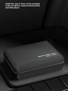 Borsa portaoggetti per aspirapolvere per auto, borsa portaoggetti per compressore d'aria senza fili, custodia rigida in EVA per contenitore di archiviazione digitale portatile, contenitore di archiviazione per set di aspirapolvere portatili, borsa per organizzazione e stoccaggio di aspirapolvere per auto