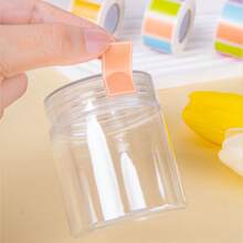 Approx. 500pcs Colorful Label Stickers, Waterproof Self-Adhesive Labels For Handwritten Names, Index Stickers, Storage & Organization,School Supplies,Back To School