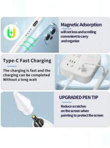 Universal Stylus Pen For Android Tablets Mobile Phone Touch Pencil Compatible With Iphone Capacitive Pen Compatible With XIAOMI Compatible With HUAWEI Tablet