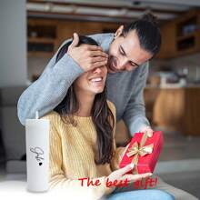 1 Stück personalisierter Name Schlanker Becher, 16oz doppelwandiger mattierter Acryl Schlanker Becher, Urlaubsgeschenk, Valentinstag Geschenk, Überraschungsgeschenk für sie, Büro Kaffeetasse für Zuhause, Outdoor Reise Wasserflasche, Geburtstag, Einzigartig, Ideale Geschenke für ihn zum Valentinstag, Muttertag, Geburtstag, Vatertag, Abschluss, Hochzeit, Einweihungsparty, Hochzeitsartikel