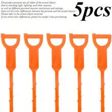 5 件套排水管疏通工具套装，塑料排水管疏通器毛发去除器，适用于淋浴、厨房水槽、浴缸和浴室管道，毛发捕捉器排水管清洁设备 - 5件 - 查看 10