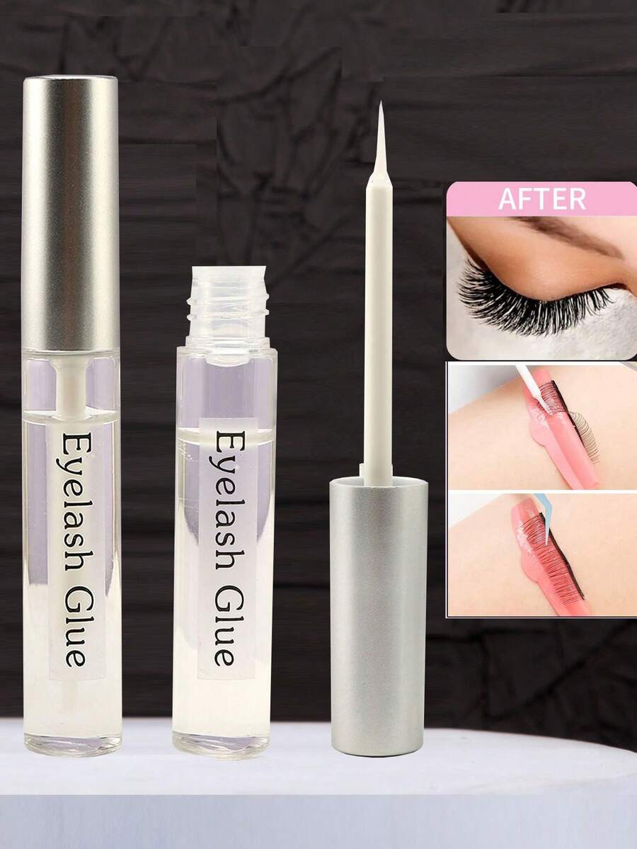 1 lọ keo uốn mi chuyên nghiệp, 6ml - Keo uốn mi mạnh mẽ, nâng mi, tạo hiệu ứng cong dày, công thức dịu nhẹ, không mùi, lâu trôi, cần thiết cho bộ dụng cụ uốn mi tại nhà.
