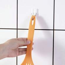 Grande passoire anti-dérapante résistante à la chaleur, écumoire japonaise pour le pot chaud, louche en plastique résistant aux hautes températures, passoire à suspendre, écumoire multifonction pour les boulettes et les nouilles, accessoire de cuisine essentiel