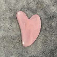 1 pièce Outil de massage Gua pour les soins de la peau du visage et du corps, convient pour les tensions musculaires, les gonflements, diverses lignes élégantes, esthétique et pratique pour la rentrée scolaire