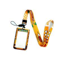 复古手持游戏机 ID 徽章夹挂绳钥匙扣项链带保护器、学校用品、返校 - 橘色 - 查看 6