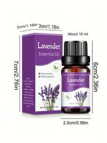 2pcs Aromatherapy Essential Oil Set: 1 Rose, 1 Lavender, 1 Vanilla, 1 Sandalwood, 1 Cherry Blossom, 1 Jasmine Essential Oils, Diffuser, Candle, Oil Burner, Stones, Suitable For Halloween, Horror, Autumn, Holidays, Christmas, Winter, Festivals - New 1 - View 5