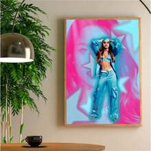 1 buc. postere fără ramă Artă de perete Pop Emilia Mernes Mp3 cântăreață poster HD postere acasă cameră bar cafenea decor artă pictură perete imagine