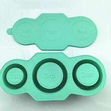 1 Pack Mini Ice Cube Mold, For 40oz Tumbler, Silicone Ice Tray, Creative Bullet Cup Ice Maker, Whiskey Ice Mold, Cocktail Tool, Easy Release, Reusable, Cold Drink Essential, Home Barware, Christmas Party, Holiday Gathering, Summer Beverages, Adults. - Multicolor - View 14