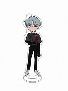 热销动漫异形舞台 LuKa Till Ivan Sua Marty Mizi 15CM 亚克力卡片人物收藏品桌面摆件 DIY 创意亚克力装饰节日礼物送给朋友 - 彩色 - 查看 23