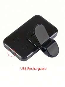 1 件 LED 自拍环形灯，3 种颜色模式便携式夹式化妆灯，可充电补光灯，适用于手机、相机、电脑、直播、Zoom 会议