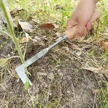 Pala manual de acero al carbono de alta resistencia con agarre ergonómico: herramienta de deshierbe manual para grietas y jardines de carretera 6ABL - Marfil - Ver 5