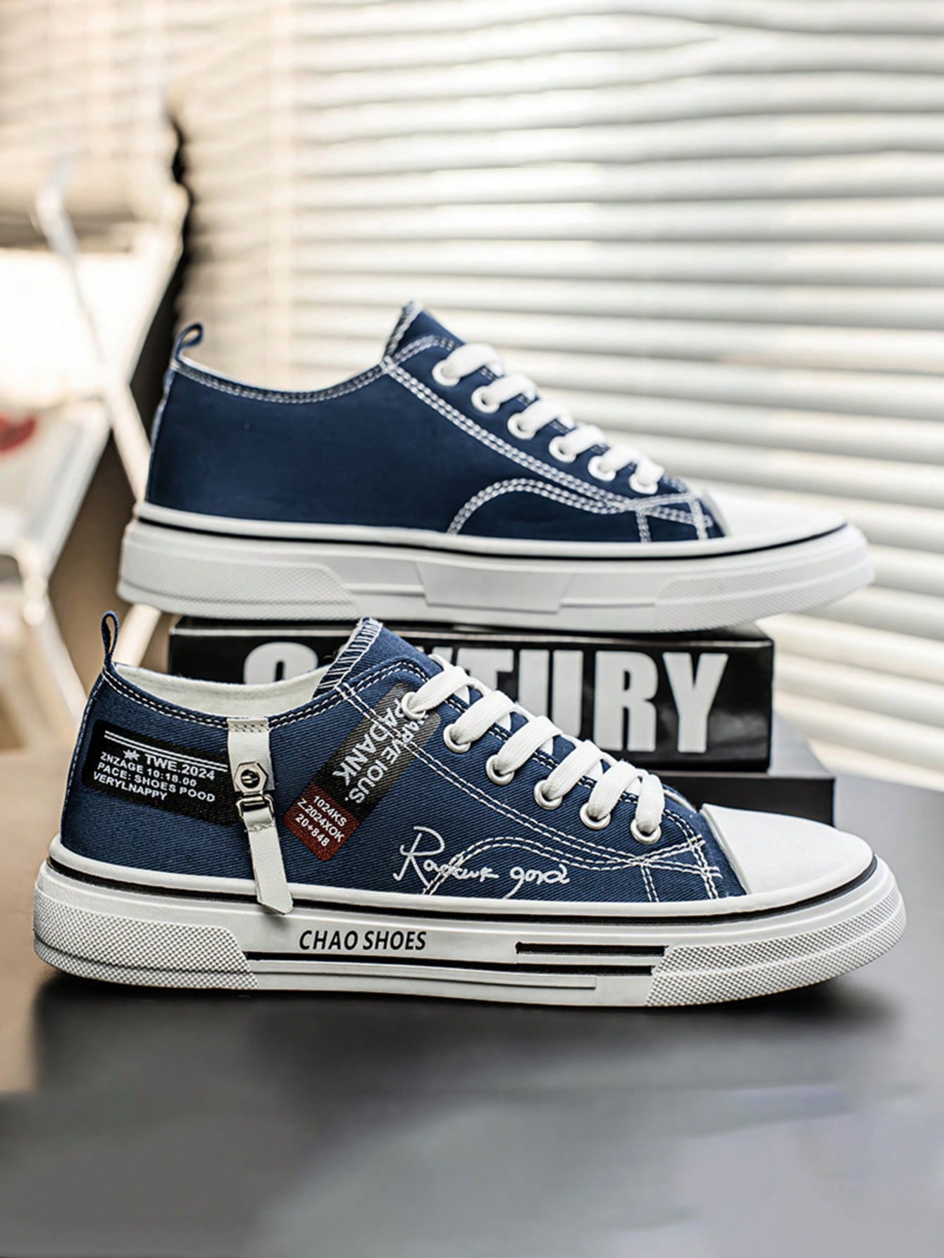 أحذية كانفاس قابلة للتنفس للرجال، أحذية رياضية كاج...