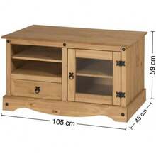 Deluxe Edition Furniture Corona Entertainment TV Unit - Brown - Beige - View 2