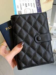 Passport Holder For Travel, Passport Wallet Cover Case For Travel Must Haves Accessories, Passport Book Holders For Women And Men Holiday Essentials Holiday Travel Essentials Travel Bag Travel Accessories Graduation - Multicolor - View 4