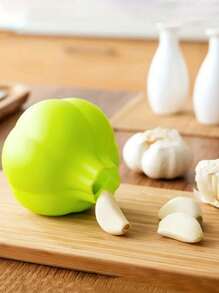 1pc Creative Kitchen Silicone Garlic Peeler, Soft Garlic Skin Remover, Convenient Kitchen Tool, Garlic Stripper For Kitchen, Outdoor Cooking, Ideal Christmas Gift
