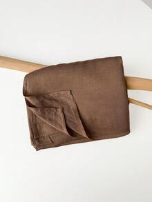 1 Peça - Lenço de Linho, Design Simples de Cor Sólida, Xale Leve Protetor Solar, Sensação Elegante Através da Fronteira Lenço Feminino, Lenço de Chiffon, Lenço Longo, Primavera/Verão para Vestido - Multicolorido - Visão 26