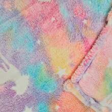 Cobertor Ligero Micrograbado Brilla En La Obsucuridad Infantil Matrimonial - Fantasia - Ver 3