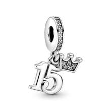 1 Piece Of Birthday/Anniversary Series Charm Silver Plated FIT Bracelet Necklace DIY Jewelry Birthday Gift Anniversary Gift